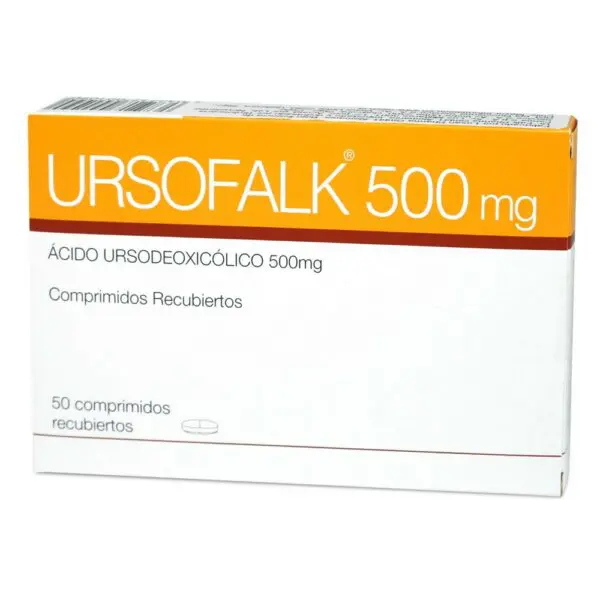 Ursofalk 500 mg x 50 Comprimidos Recubiertos