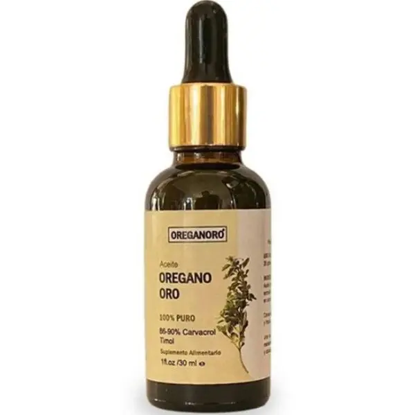 Aceite de Oregano Oro 100% Puro x 30 Ml Madre Tierra