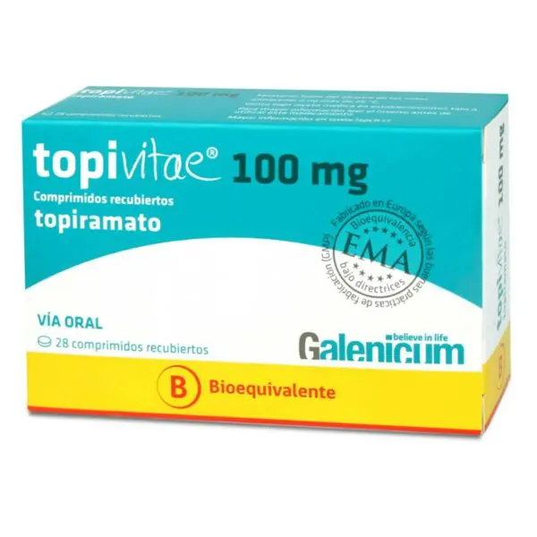 Topivitae Topiramato 100 Mg x 28 Comprimidos (Cenabast)