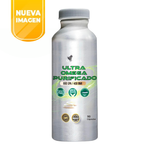 Ultra Omega Purificado 800 EPA 400 DHA x 90 cápsulas Softgel BioNaturals