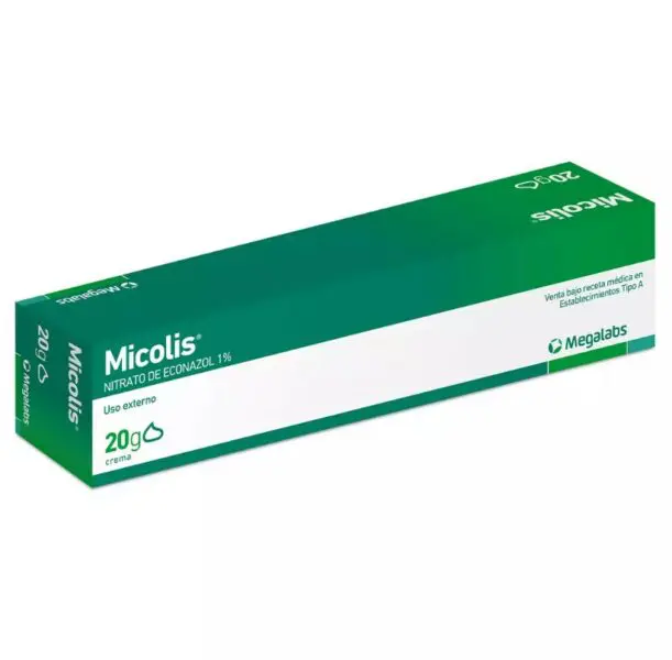 Micolis Nitrato econazol 1% 20 Gr