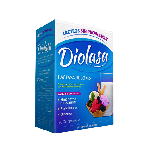 Diolasa 9000 FCC x 30 comprimidos