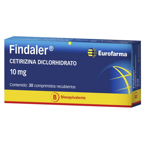 Findaler 10 mg x 30 comprimidos recubiertos (Medipharm)