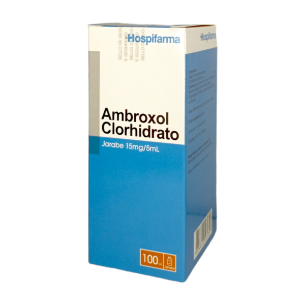 Ambroxol Clorhidrato infantil 15mg 100 mL (Hospifarma)