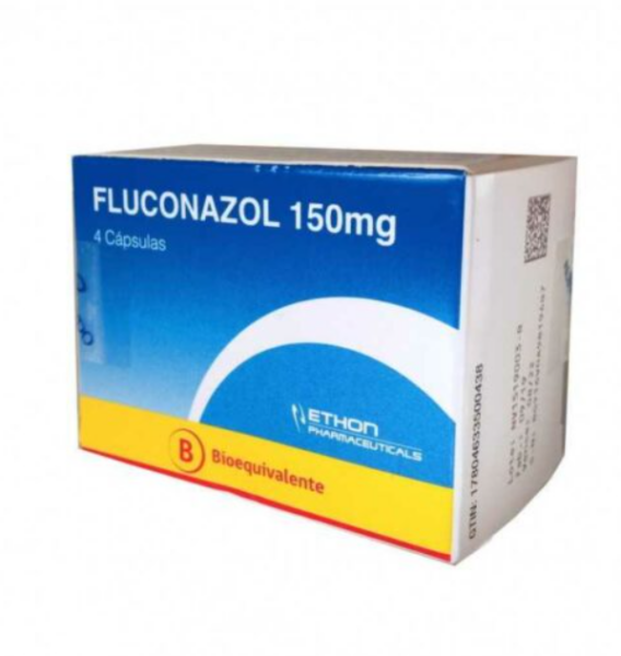 Fluconazol 150 mg x 4 cápsulas (Ethon)