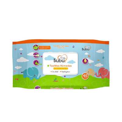 Toallitas Húmedas Bubu x 45 Und