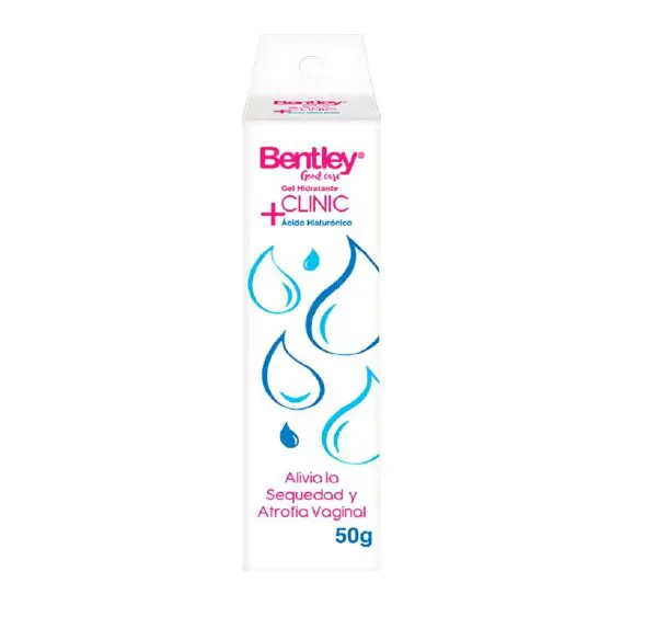 Gel Lubricante Íntimo Bentley Clinic + Acido Hialuronico 50 Gr