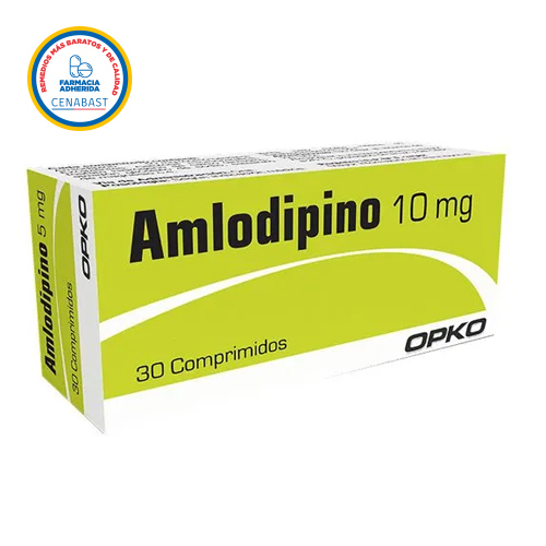 Amlodipino 10 mg x 30 comp. (cenabast)