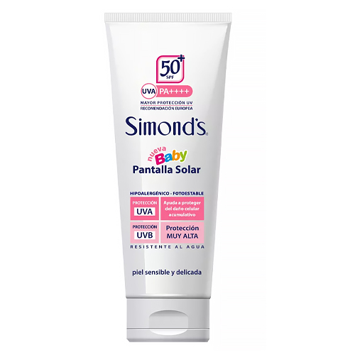 Simonds Pantalla Solar Spf 50+ Baby Pomo 200 Ml