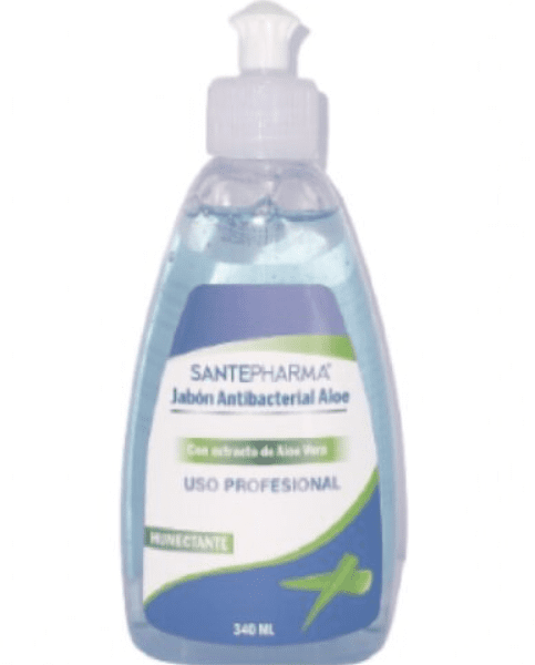 Jabón Antibacterial Aloe 340 Ml