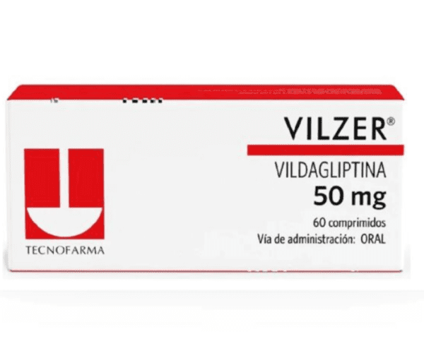 Vilzer Vildagliptina 50 mg x 60 Comprimidos