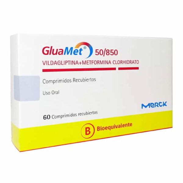 GluaMet 50/850 x 60 Comprimidos (Merck)