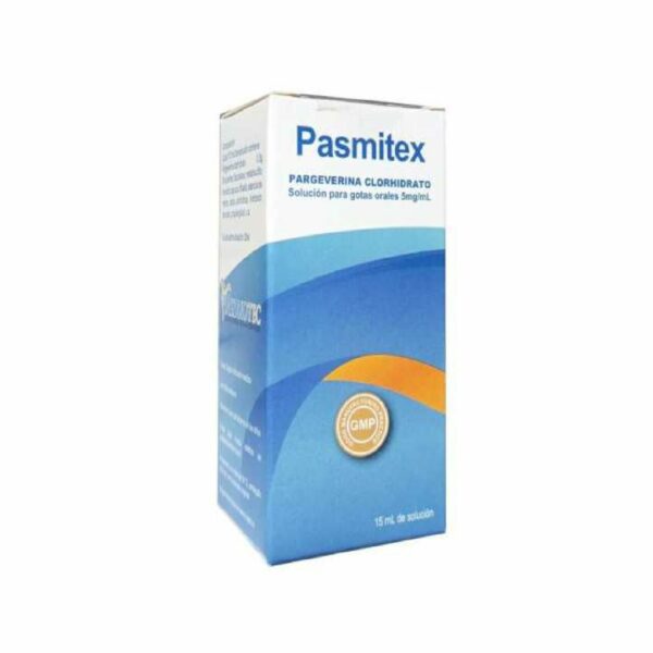 Pasmitex (Pargeverina Clorhidrato 5mg/ml 15 SCM)