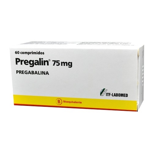 Pregalin 75 mg x 60 Comprimidos ITF Labomed de Cenabast