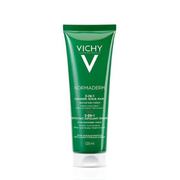Vichy Gel Exfoliante Normaderm 3 En 1 x 125 mL