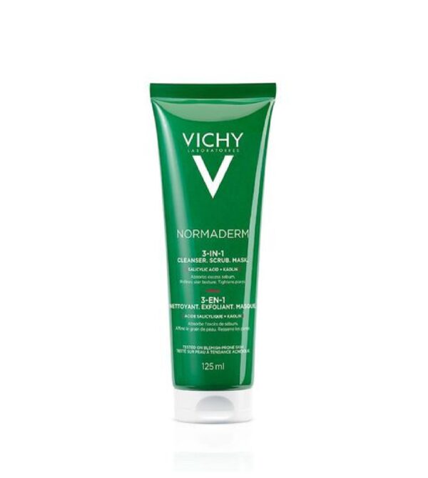 Vichy Gel Exfoliante Normaderm 3 En 1 x 125 mL