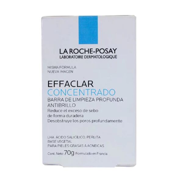 La Roche Posay Jabón Dermatológico Effaclar Concentrado 70 Gr