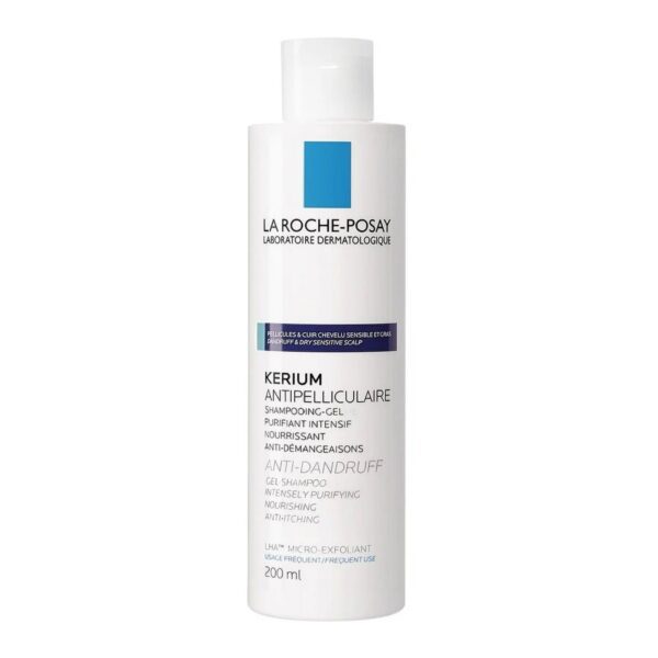La Roche-Posay Shampoo Anti-Caspa Grasa Kerium 200 Ml
