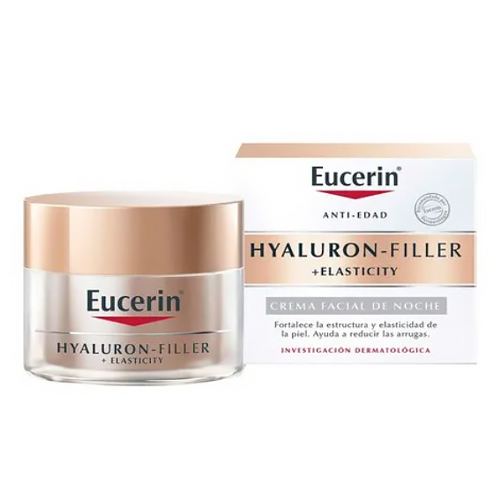 Eucerin Hyaluron Filler + Elasticity Crema Facial Noche FPS 30 50 Ml