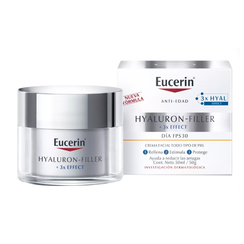 Eucerin Hyaluron Filler + 3x Effect Crema Facial Dia FPS 30 50 Ml