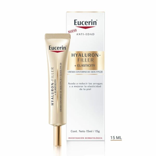 Eucerin Hyaluron-Filler + Elasticy Contorno de Ojos 15 mL