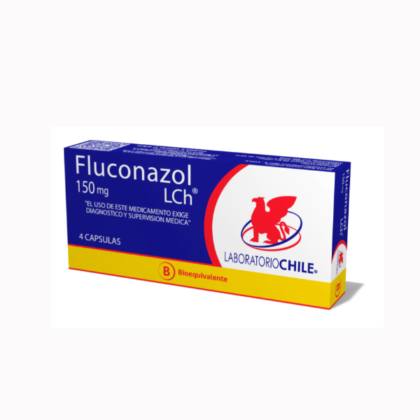 Fluconazol 150 mg x 2 cápsulas Laboratorio Chile