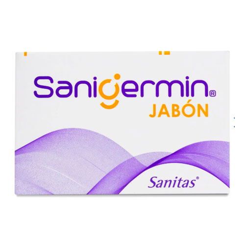 Sanigermin jabón antibacterial  0,3% x 90g