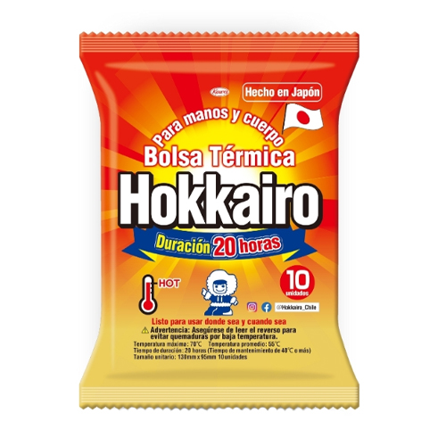 Hokkairo Bolsa térmica 20 horas x 10 unidades