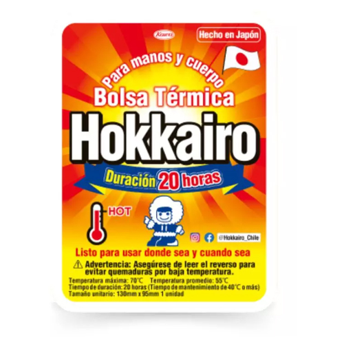 Hokkairo Bolsa Térmica 20hrs