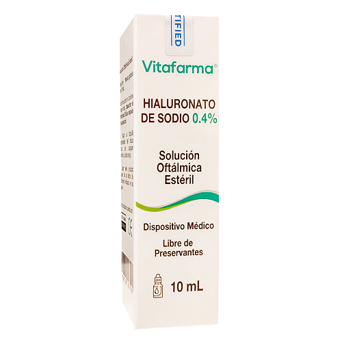 Hialuronato de Sodio 0.4% x 10 ml (Cenabast)