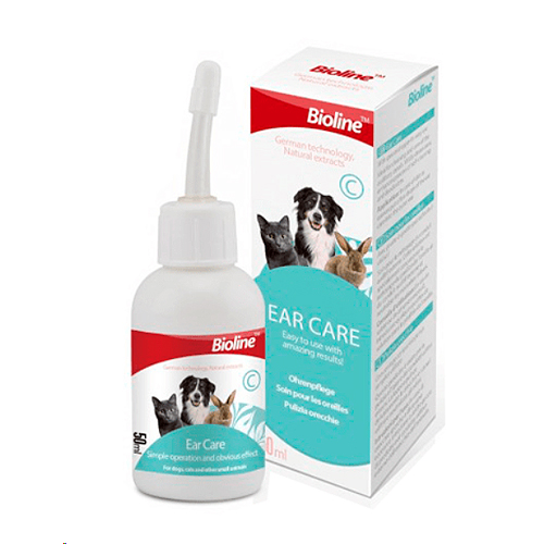 Bioline Gel Cuidado de Oídos Perros y Gatos x 50 ml