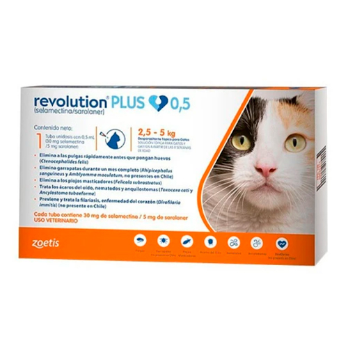 Revolution Plus Gato 0,5 - 2,5-5kg