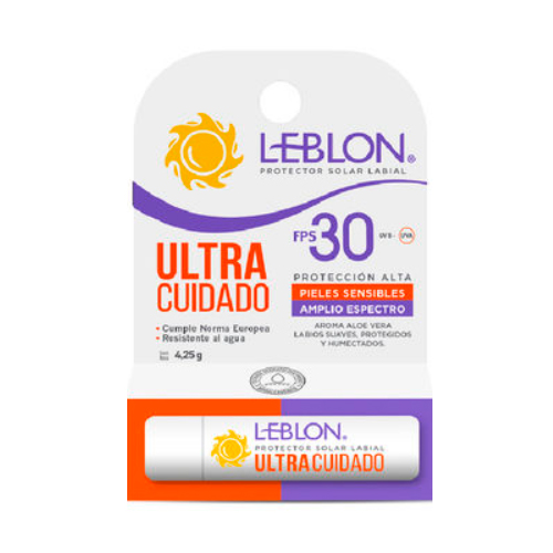 Protector Solar Labios Leblon Ultra Cuidado FPS 30