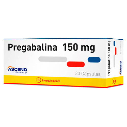Pregabalina 150 mg x 30 Cápsulas (Cenabast)