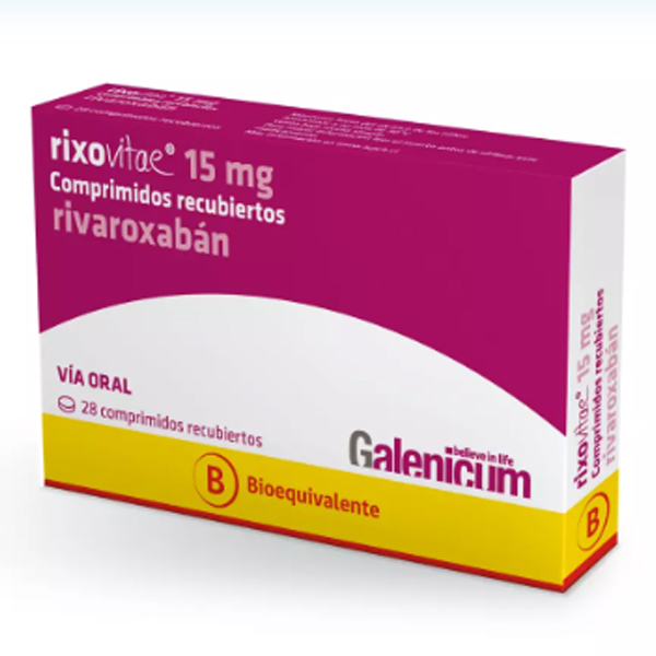 RixovitaeRivaroxaban15mg28ComprimidosRecubiertos