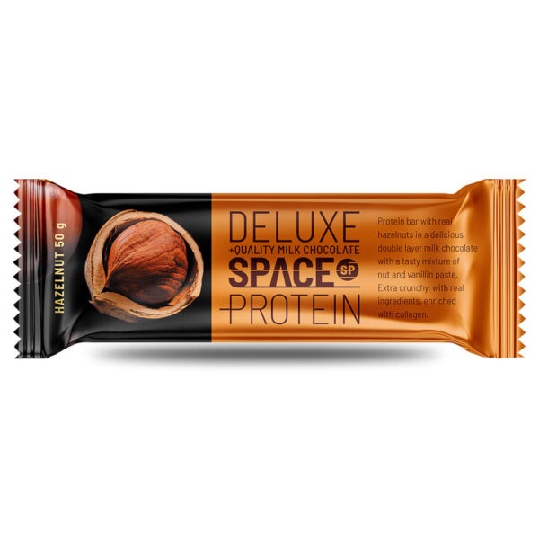 Space Protein Barra Deluxe Hazelnut 50 Gr