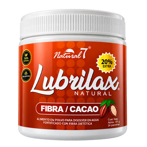 Fibra en Polvo Lubrilax con Cacao 161 Gr