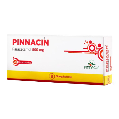 Pinnacin 500 mg x 20 Comprimidos