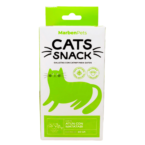 Cats Snack Galletas de Atún con Matatabi 80 gr