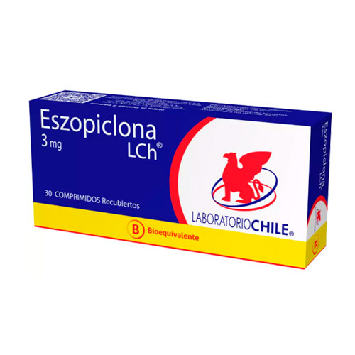 Eszopiclona 3mg x 30 Comp. Recubiertos (Cenabast)