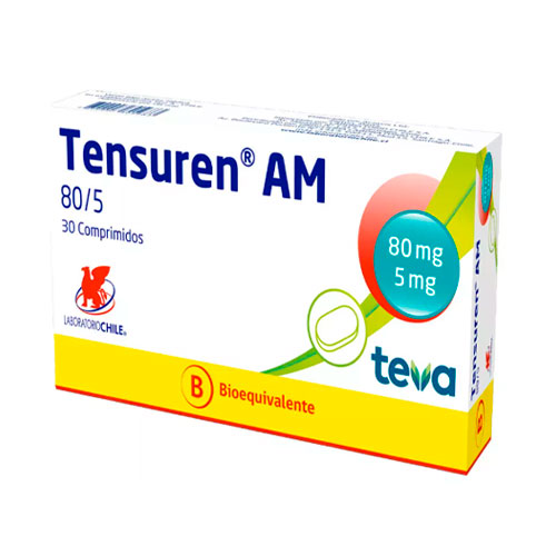 Tensuren 80 mg / 5 mg x 30 comprimidos