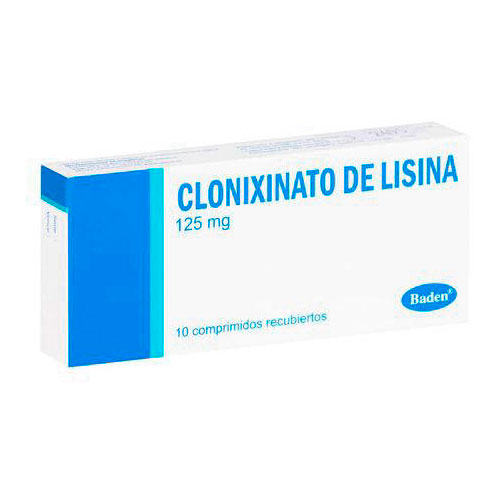 Clonixinato de Lisina 125 mg x 10 comprimidos