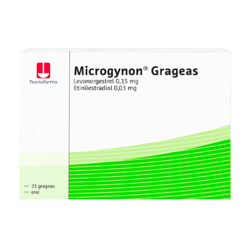 Microgynon x 21 Grageas (Tecnofarma)