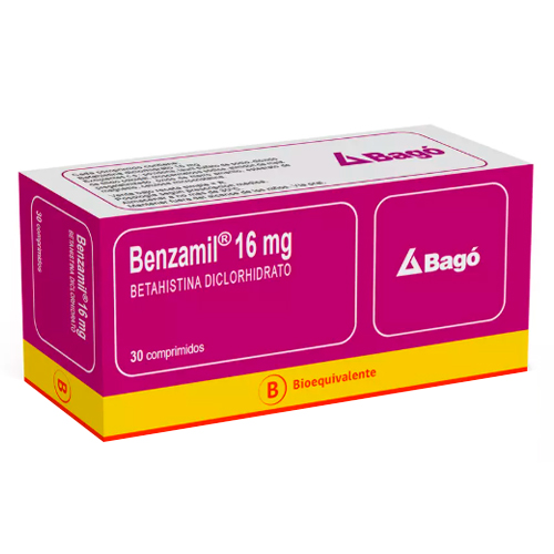 Benzamil 16 mg x 30 Comprimidos