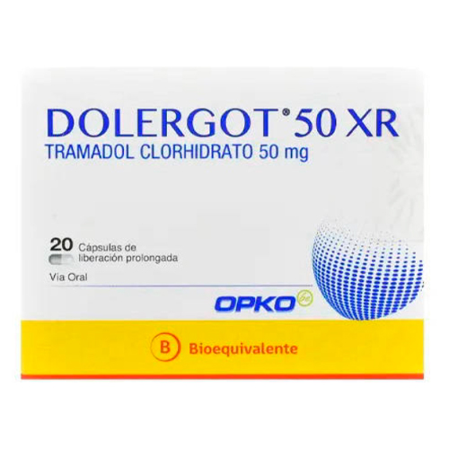 Dolergot 50 XR mg x 20 Comprimidos (Cenabast)