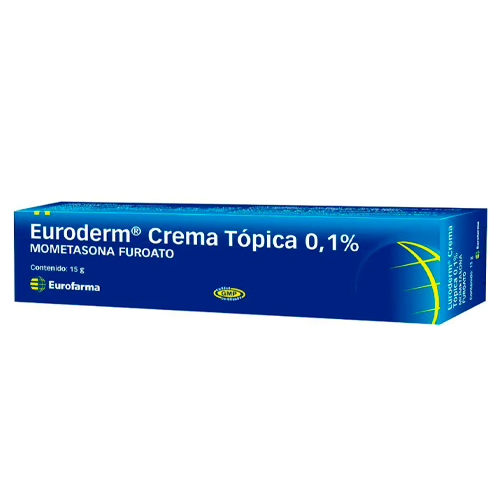 Euroderm 0,1% crema dérmica 15g (cenabast)