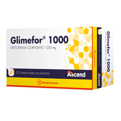 Glimefor 1000 Metformina 1000 mg x 30 Comp. (Cenabast)