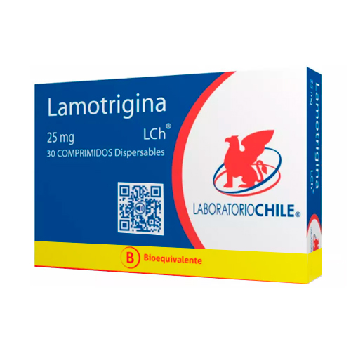 Lamotrigina 25mg x 30 Comp. Dispersables