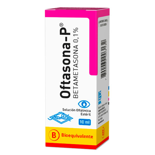 Oftasona-P Betametasona 0,1 % x 10 ml