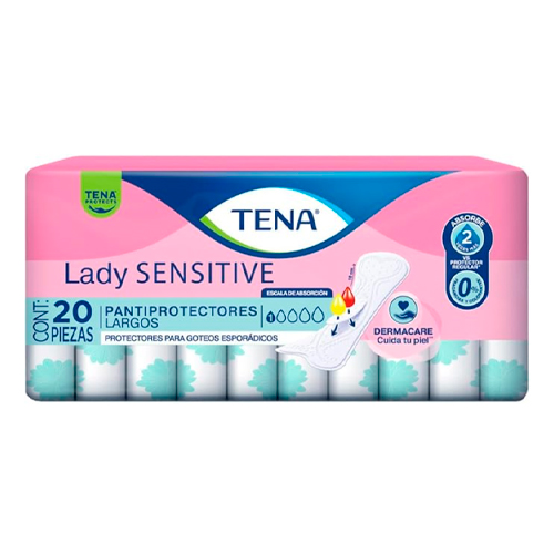 Tena Lady Sensitive Pantiprotectores x 20 piezas